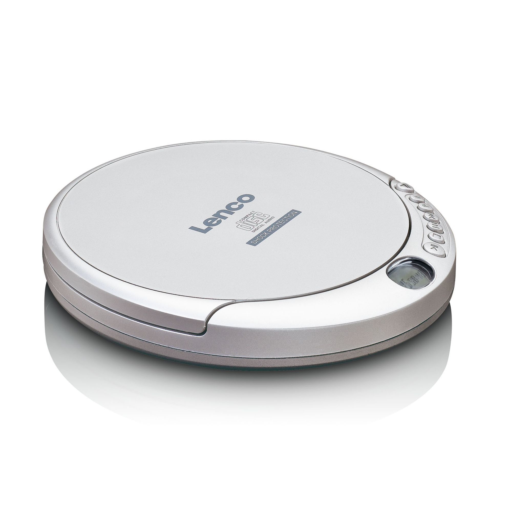 Lenco CD-201 - CD-Player - Silber | 6790446000 | Radios
